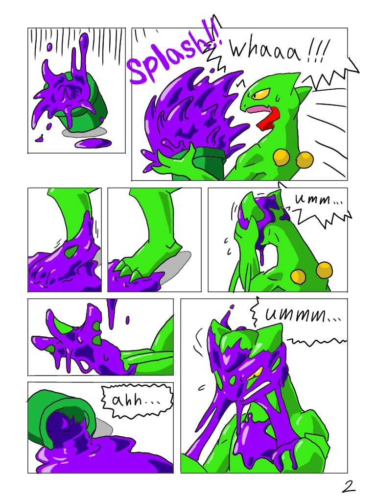 Muk Monsters comics (Sceptile) 2